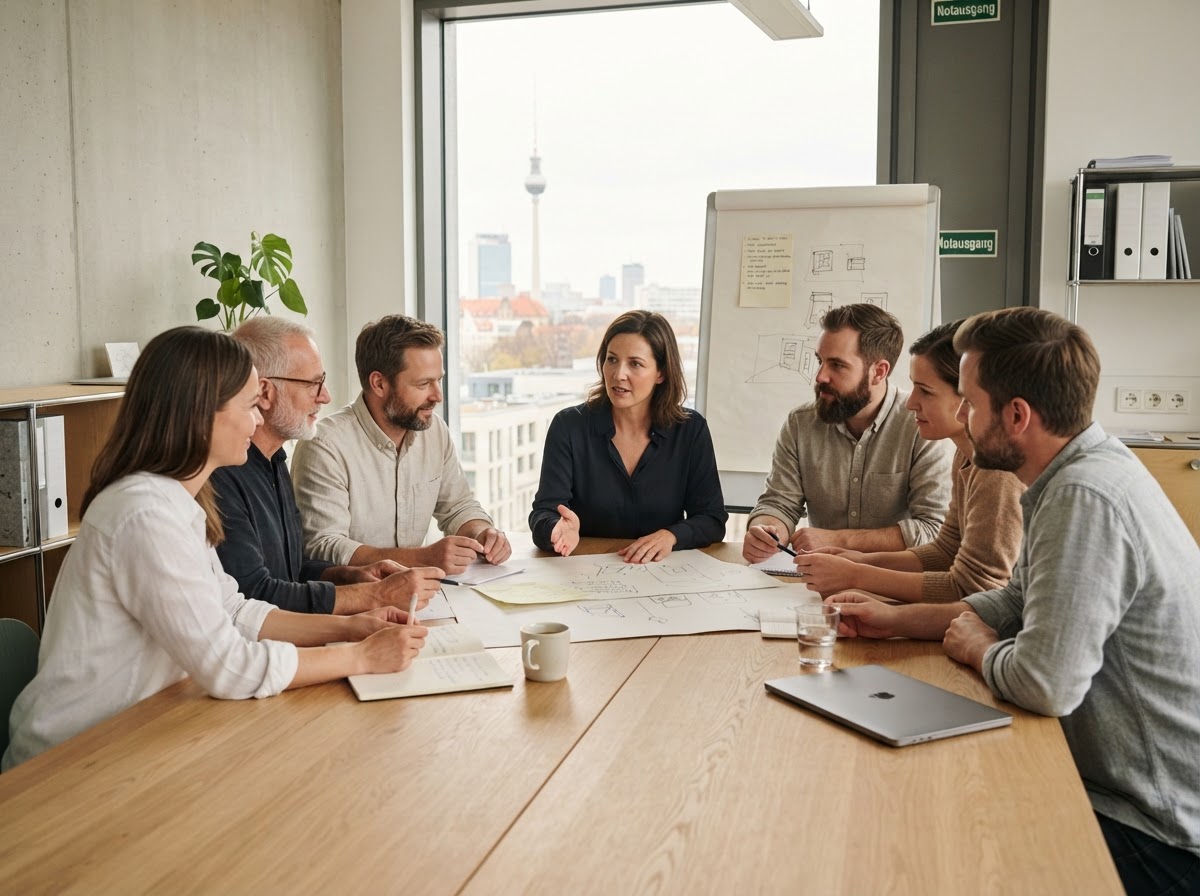 Ingka Group Team bei der Analyse von Markt- und Risikodaten